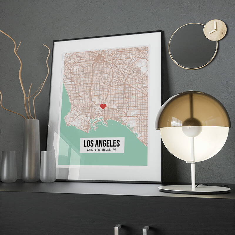 Personalized Street Map Art Posters MyHappyPlace.co